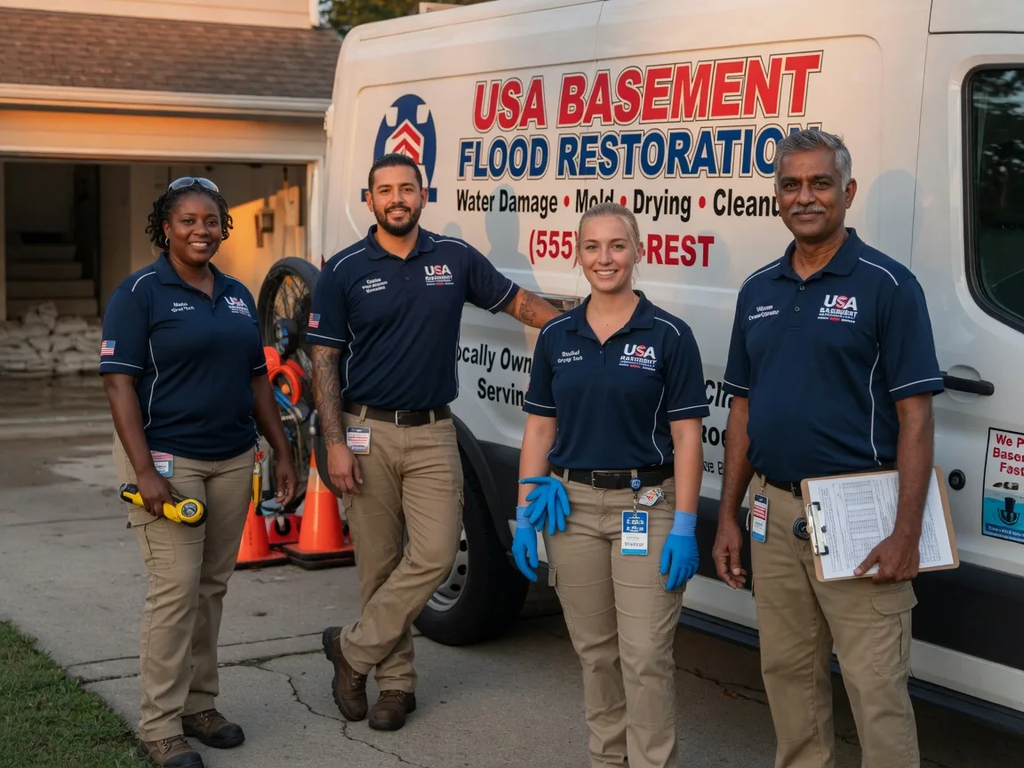Basement Flood Cleanup company in Provencal, LA